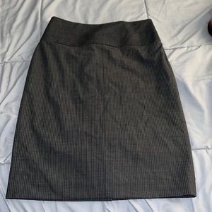 Size 4 Banana Republic Pinstripe Skirt
